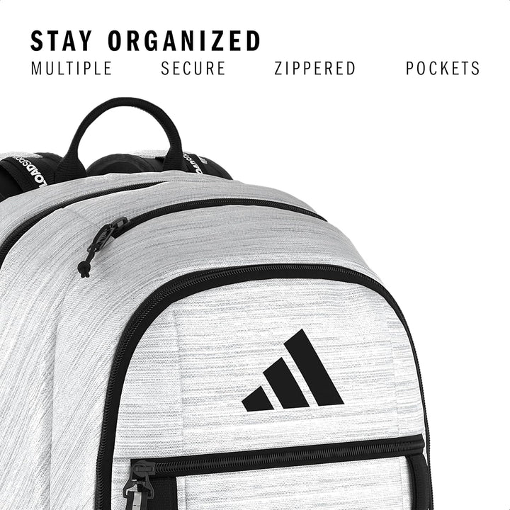 Mochila adidas Excel - Mochila duradera grande para atletas, portát...