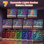 Tablero de dibujo LED recargable para niños, regalo de cumpleaños y Navidad