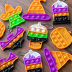 Recuerdos de fiesta de Halloween - 24 mini burbujas pop a granel con