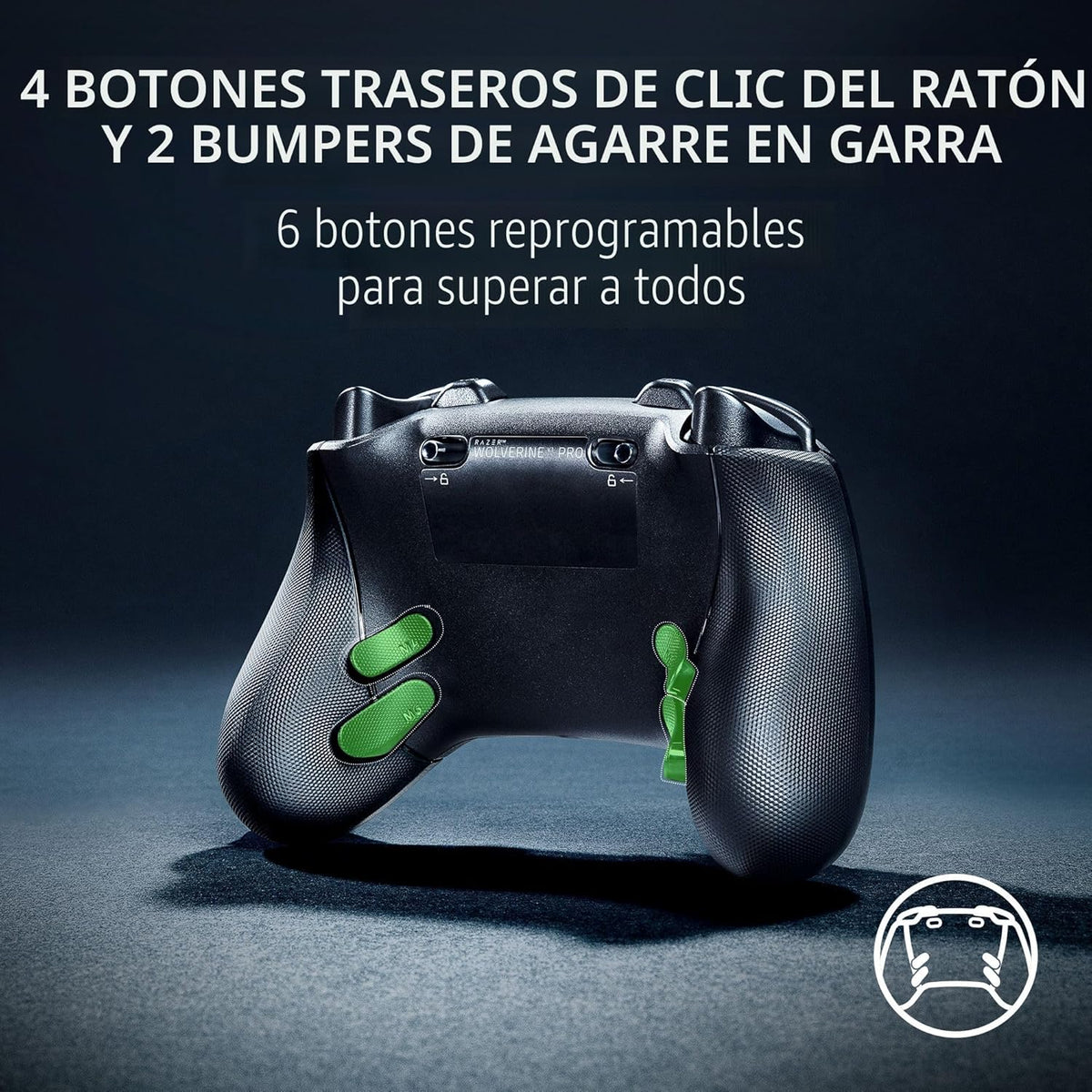 Razer Wolverine V3 Pro Wireless Gaming Controller: Licensed for Xbo...