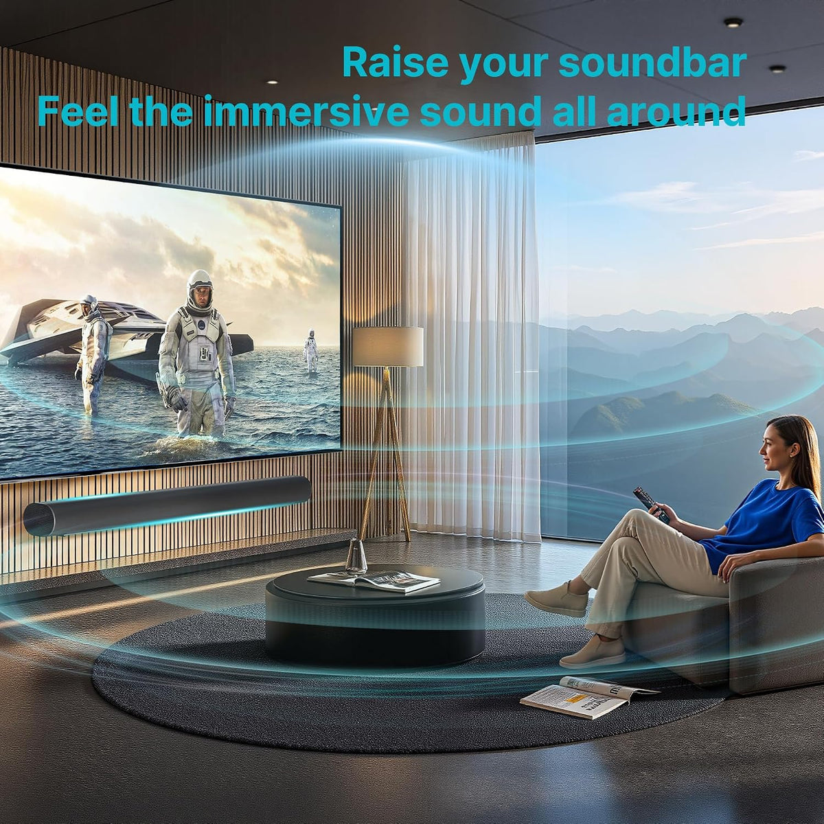 Sounbar - Soporte de pared compatible con Sonos Arc Ultra, color