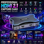 Tarjeta de captura USB 4K144 HDMI2.1, captura de video 4K de