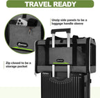 Transportador para gatos de 18 x 11 x 11 pulgadas, carga superior, bolsa de viaje para mascotas de lados suaves de más de 15 libras