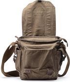 Bolso bandolera de lienzo Gootium - pequeño, vintage, de hombro, bandolera cruzada