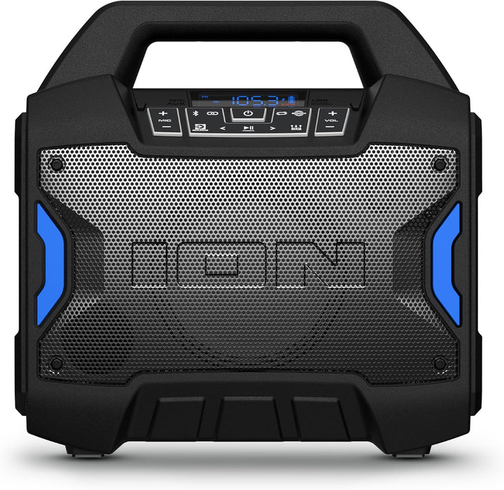 ION Tailgater Boom - Altavoz Bluetooth portátil para exteriores con...