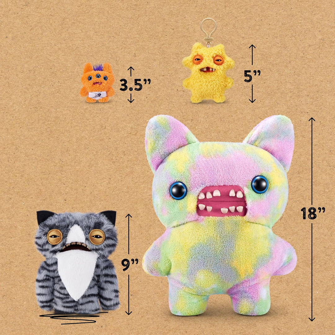 Fuggler ZURU - Peluche de 9 pulgadas Alley Cats -