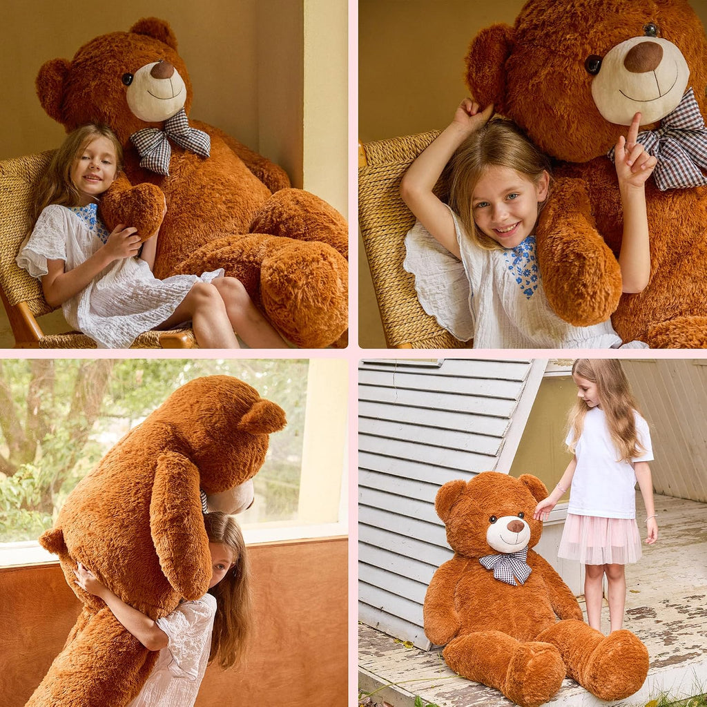Oso de peluche gigante grande de 47 pulgadas, animales de peluche,...