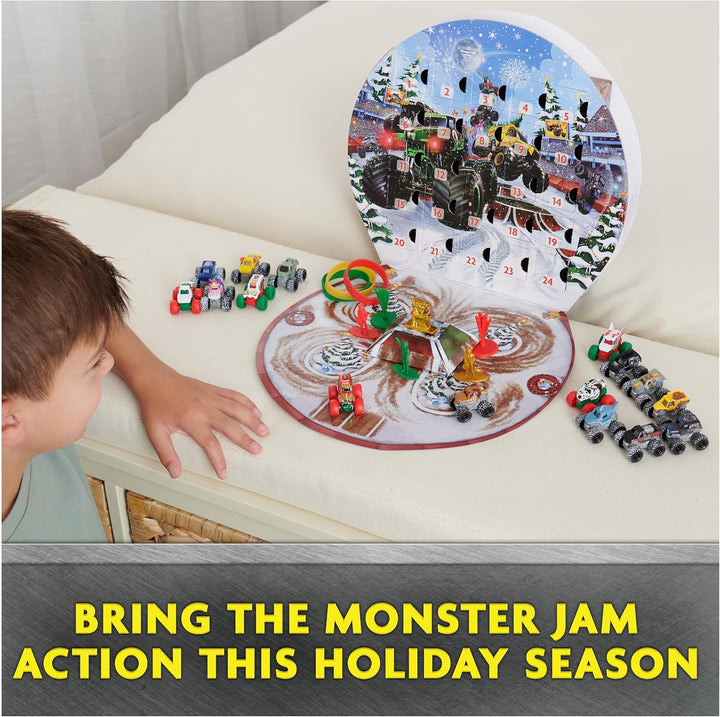 Monster Jam Mini calendario de Adviento navideño 24 días