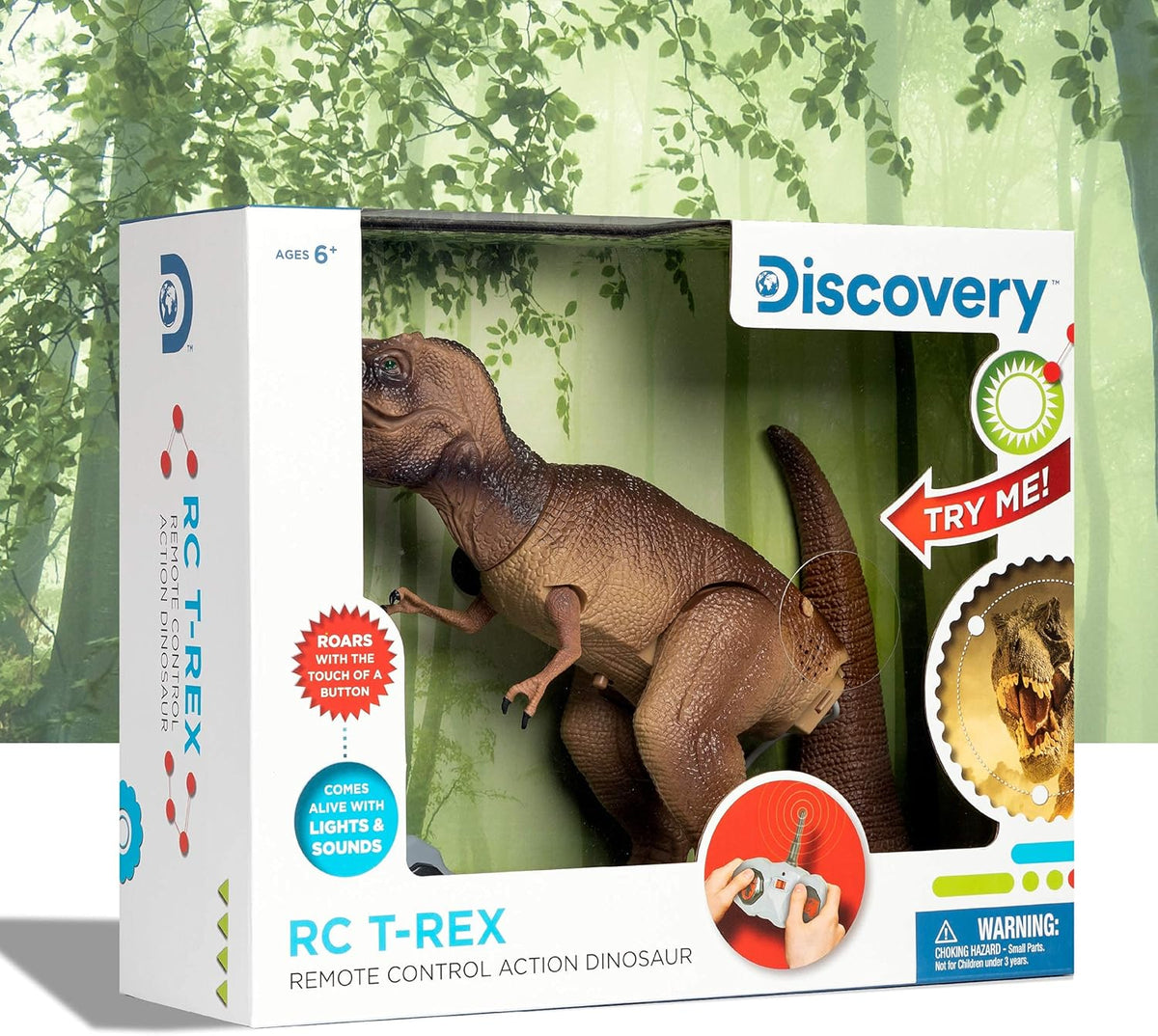 Discovery Dinosaurio T-Rex a Control Remoto Figura de