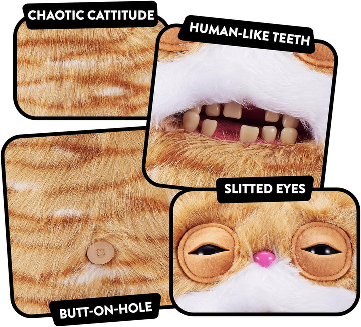 Fuggler ZURU - Juguete de peluche Alley Cats de 9