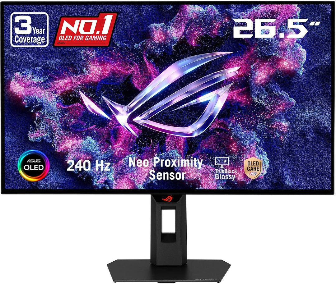 ASUS ROG XG27AQDMGR - Monitor para juegos OLED HDR brillante de 27...