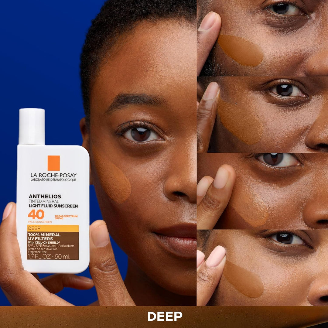 La Roche-Posay Anthelios Sunscreen SPF 40, Ultra-Light Fluid Broad...