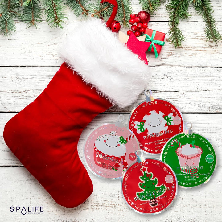SpaLife Beauty Stocking Stuffers - Paquete de mascarillas faciales...