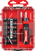 CRAFTSMAN DESTORNILLADOR RATCHETING 44PC (CMHT68017), rojo