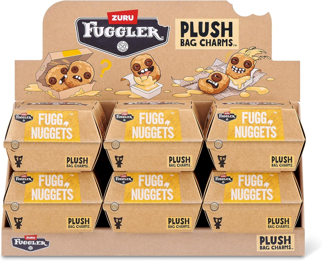 Fuggler Fugg Nuggets - Llavero de peluche coleccionable de 3.5 pulg...