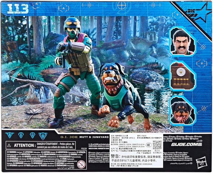 GI Joe Classified Series #113 Mutt Junkyard Figura de