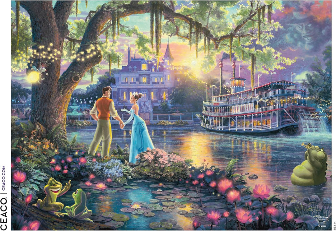 Ceaco - Disney - Kinkade - La princesa y la rana -
