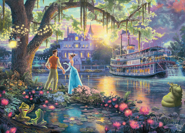Ceaco - Disney - Kinkade - La princesa y la rana -