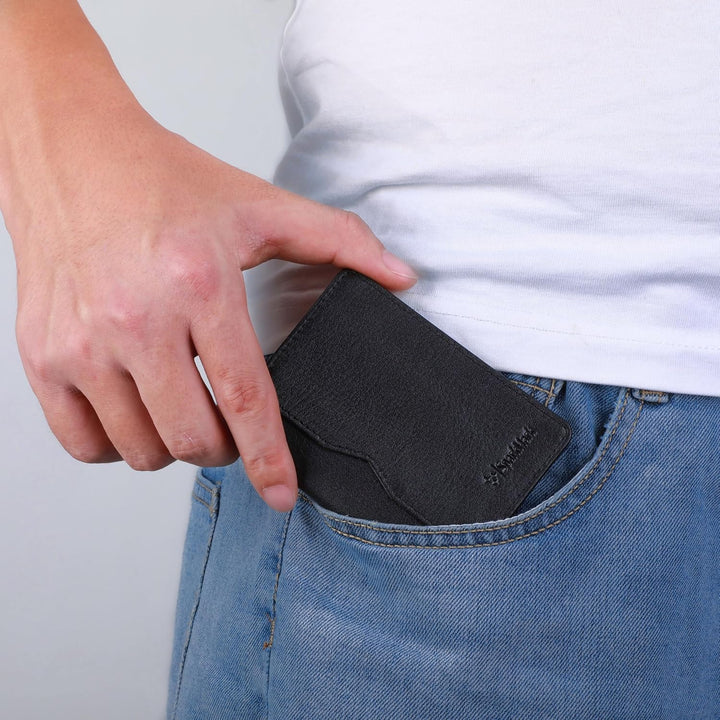 SparkMark Cartera delgada con bloqueo RFID para hombres | Cartera d...