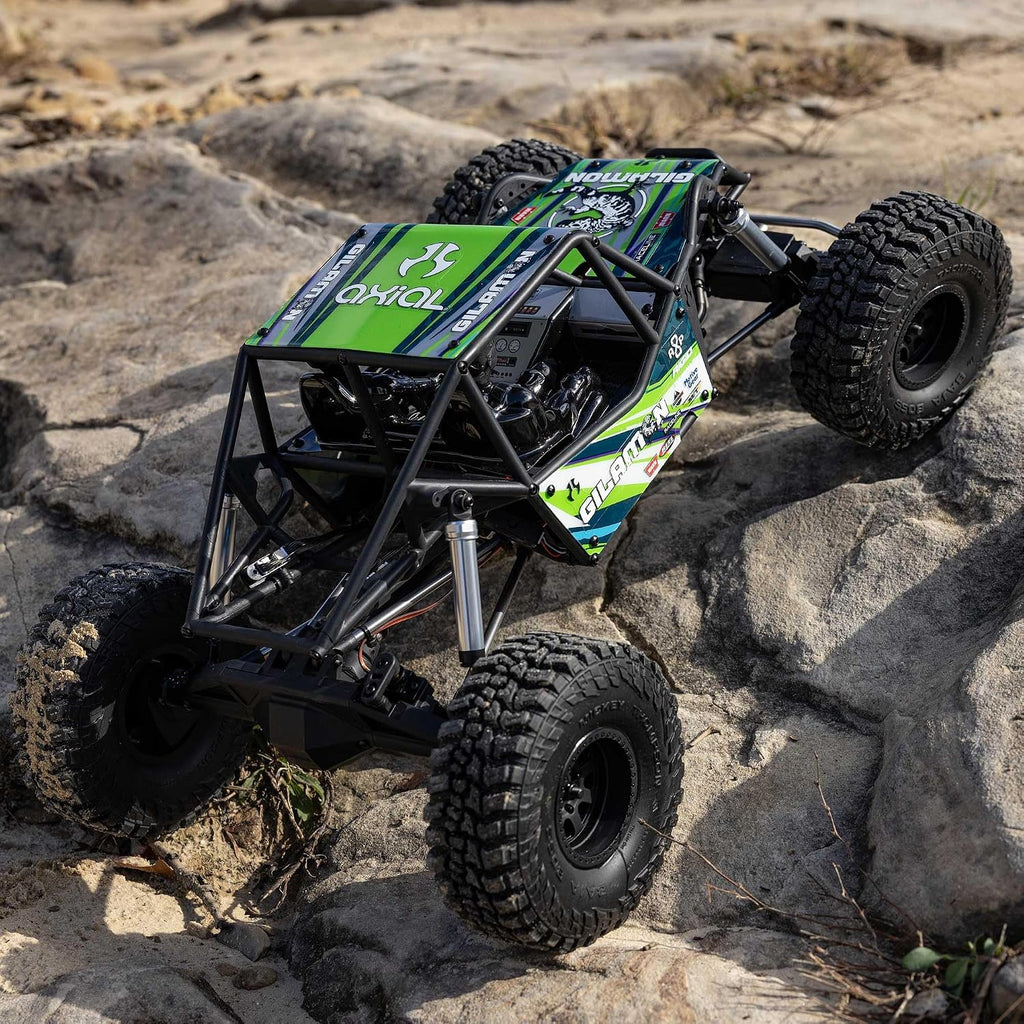 Axial AXP8 Gilamon 1/8 RC Crawler 2.2 4X4 RTR Trail Buggy, Green
