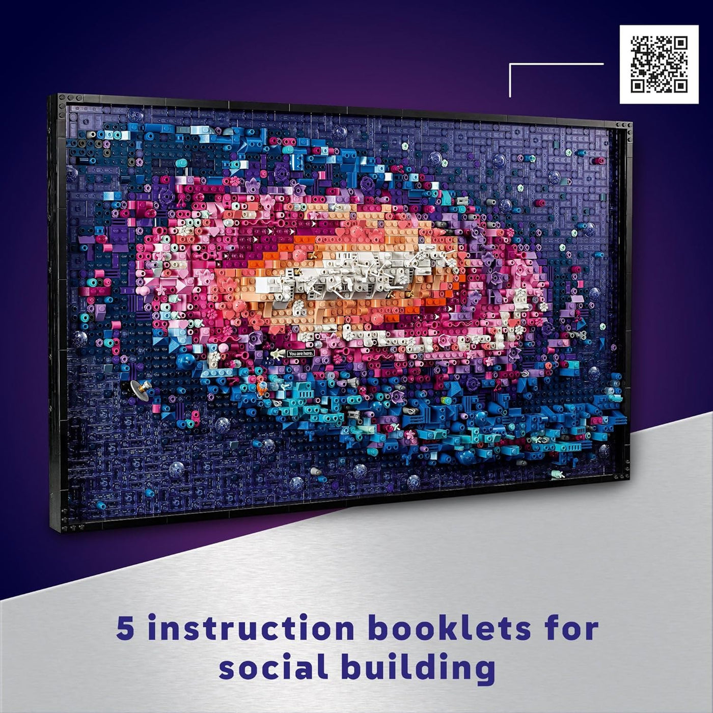 LEGO - Arte de pared con la Vía Láctea regalo de