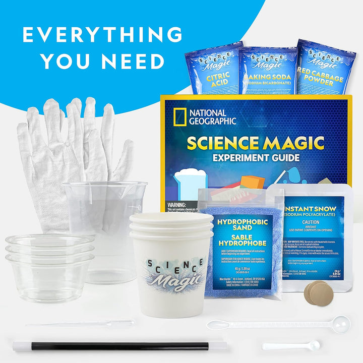 NATIONAL GEOGRAPHIC - Juego de química mágica - Kit de