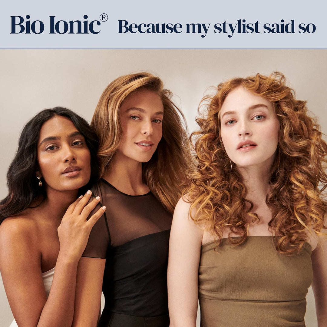 Bio Ionic Plancha de peinado 10X, plancha de pelo de 1 pulgada con...