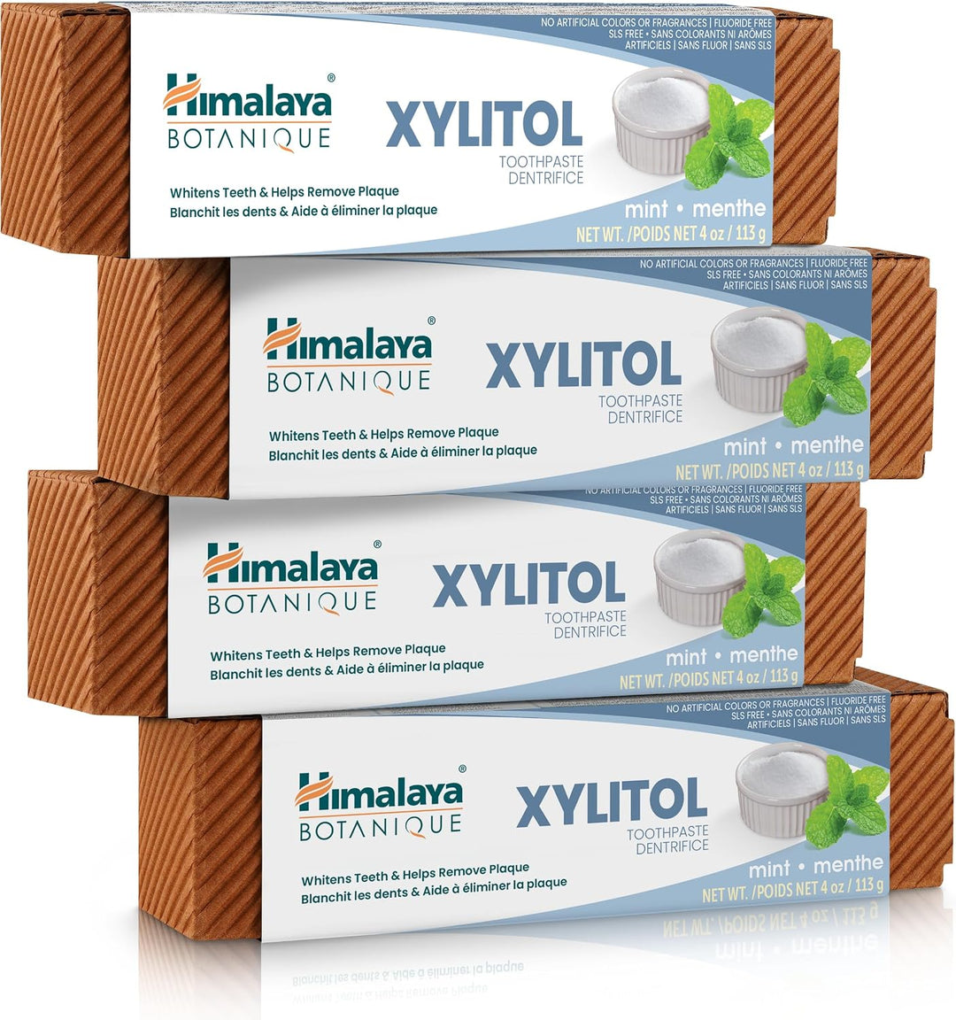 Himalaya Botanique Whitening Pasta dental antiplaca con xilitol, si...