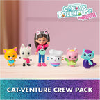 Gabby's Dollhouse Cat-Venture Crew Pack Juego de Figuras de 11 Piezas
