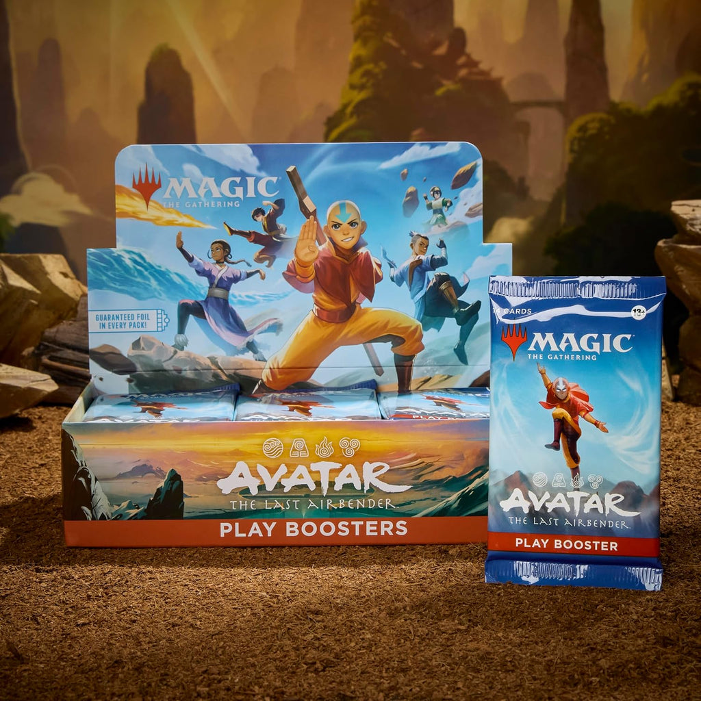 Magic: Gathering | Avatar: Last Airbender Play Booster Box | 30 paquetes | Juego de cartas coleccionables