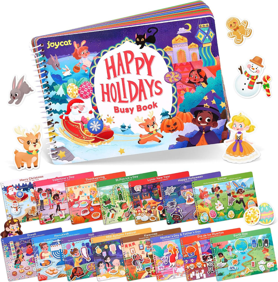 JoyCat - Libro de actividades preescolares para niños pequeños de 3...