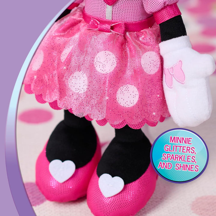Disney Jr Colorfinity Minnie Mouse juguete de peluche