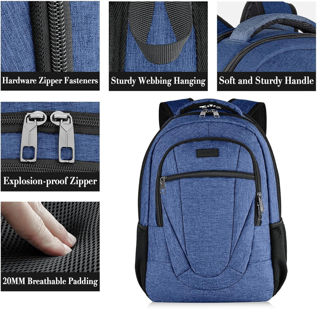 BIKROD Mochila para mujeres y hombres, mochilas escolares extra gra...