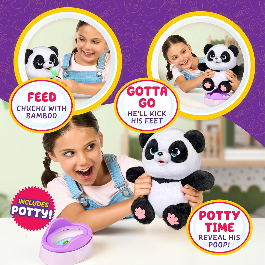 Little Live Pets My Baby Talking Panda ChuChu peluche de