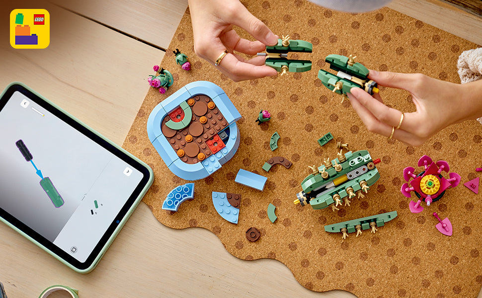 LEGO Botanicals - Juguete de construcción de cactus con