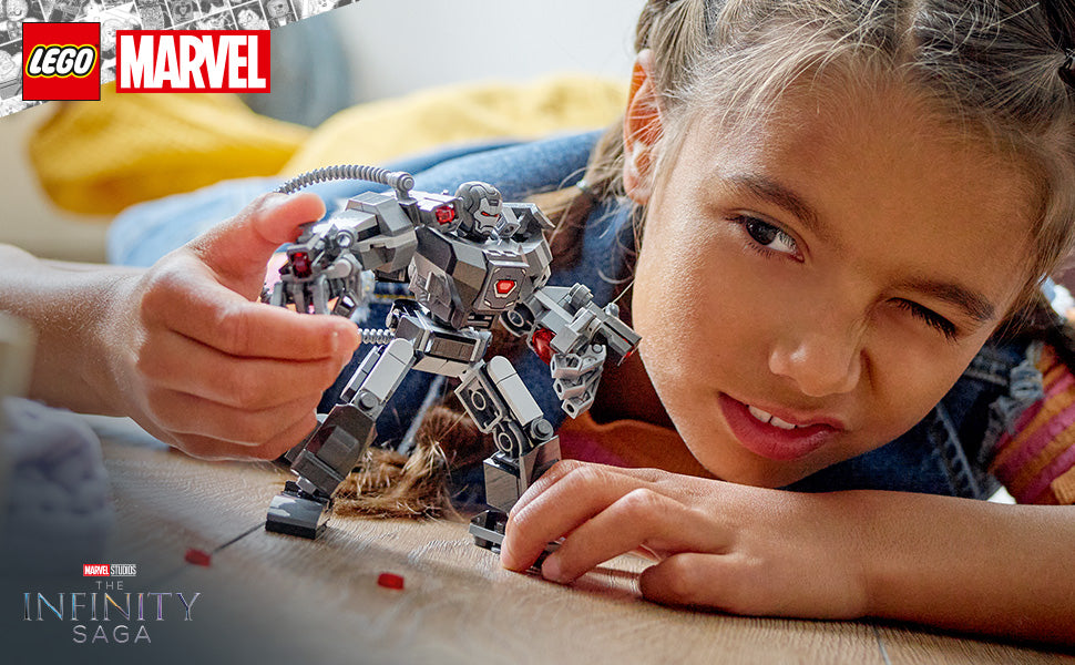 LEGO Marvel War Machine Mech Armor figura de acción de