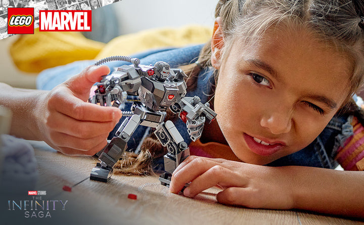 LEGO Marvel War Machine Mech Armor figura de acción de