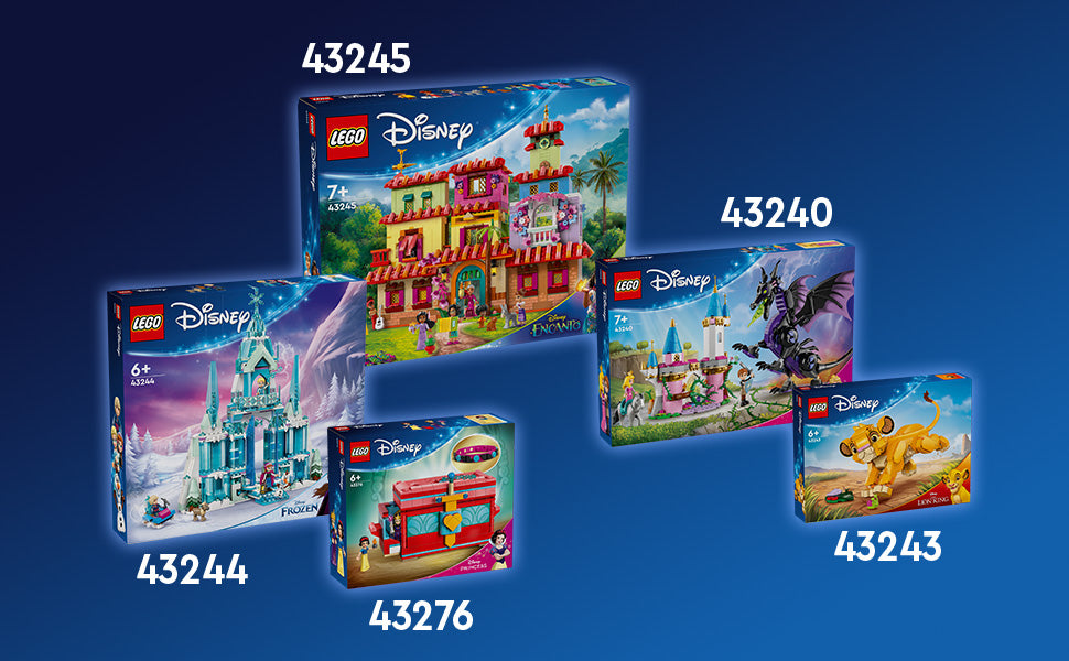 LEGO 43243 - Juguete de construcción Simba de El Rey León