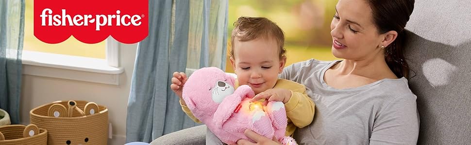 Fisher-Price Juguete para bebé Soothe n Snuggle Otter