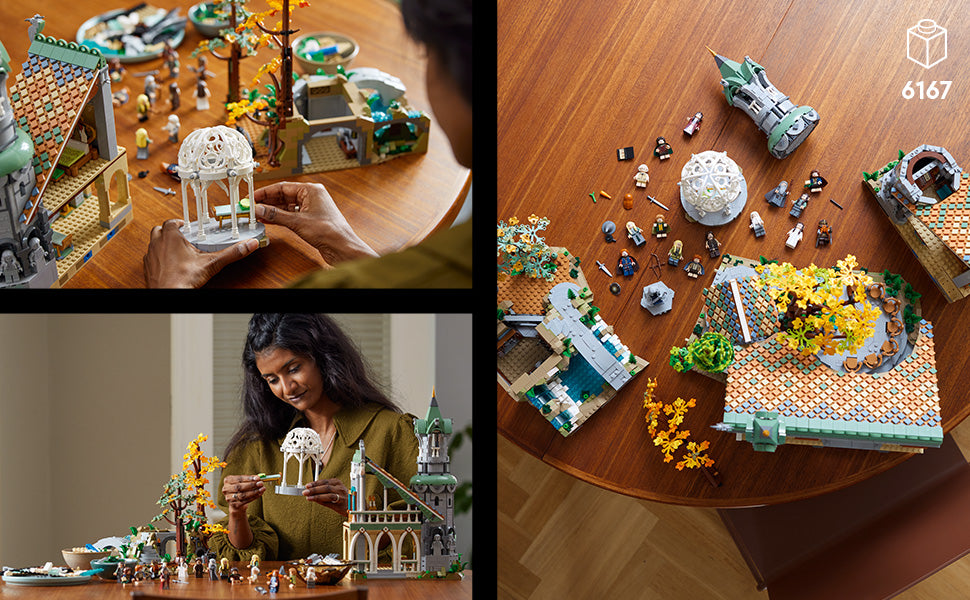 LEGO - Kit construcción Icons de Rivendell de El Señor de