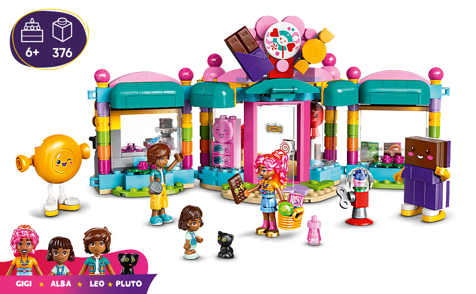 LEGO Friends Heartlake City Candy Store - Juguete de