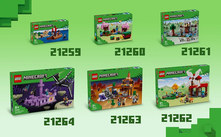LEGO Minecraft La Granja de Molinos de Viento - Juguetes