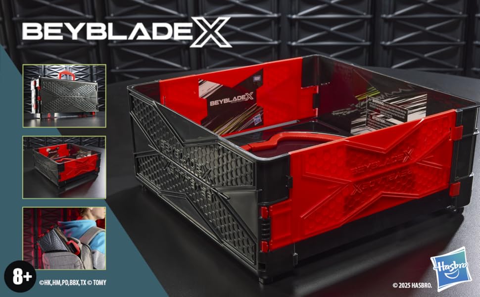 Beyblade X Clash Carry Beystadium Battle Arena - Juguetes