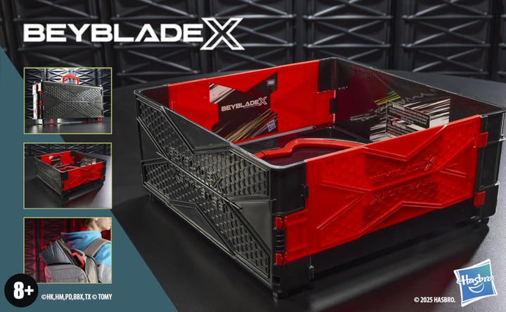 Beyblade X Clash Carry Beystadium Battle Arena - Juguetes