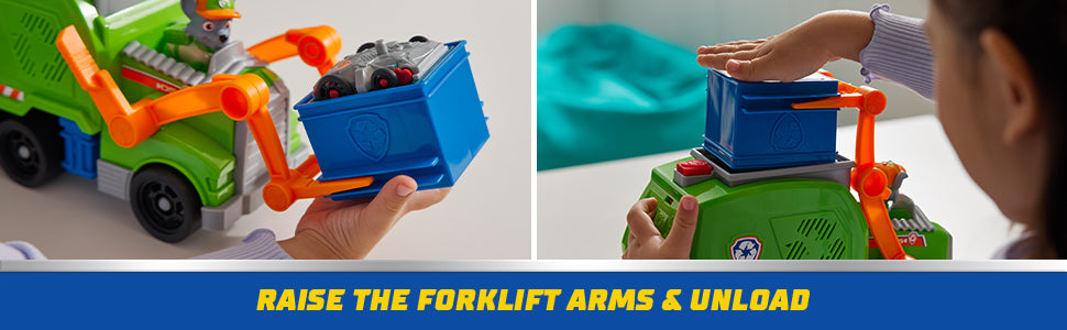 Paw Patrol Crush N Roll - Camión de reciclaje con figura