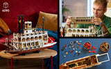 LEGO Ideas River Steamboat - Rompecabezas 3D - Decoración
