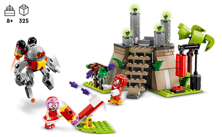 LEGO Sonic The Hedgehog Knuckles and The Master Emerald