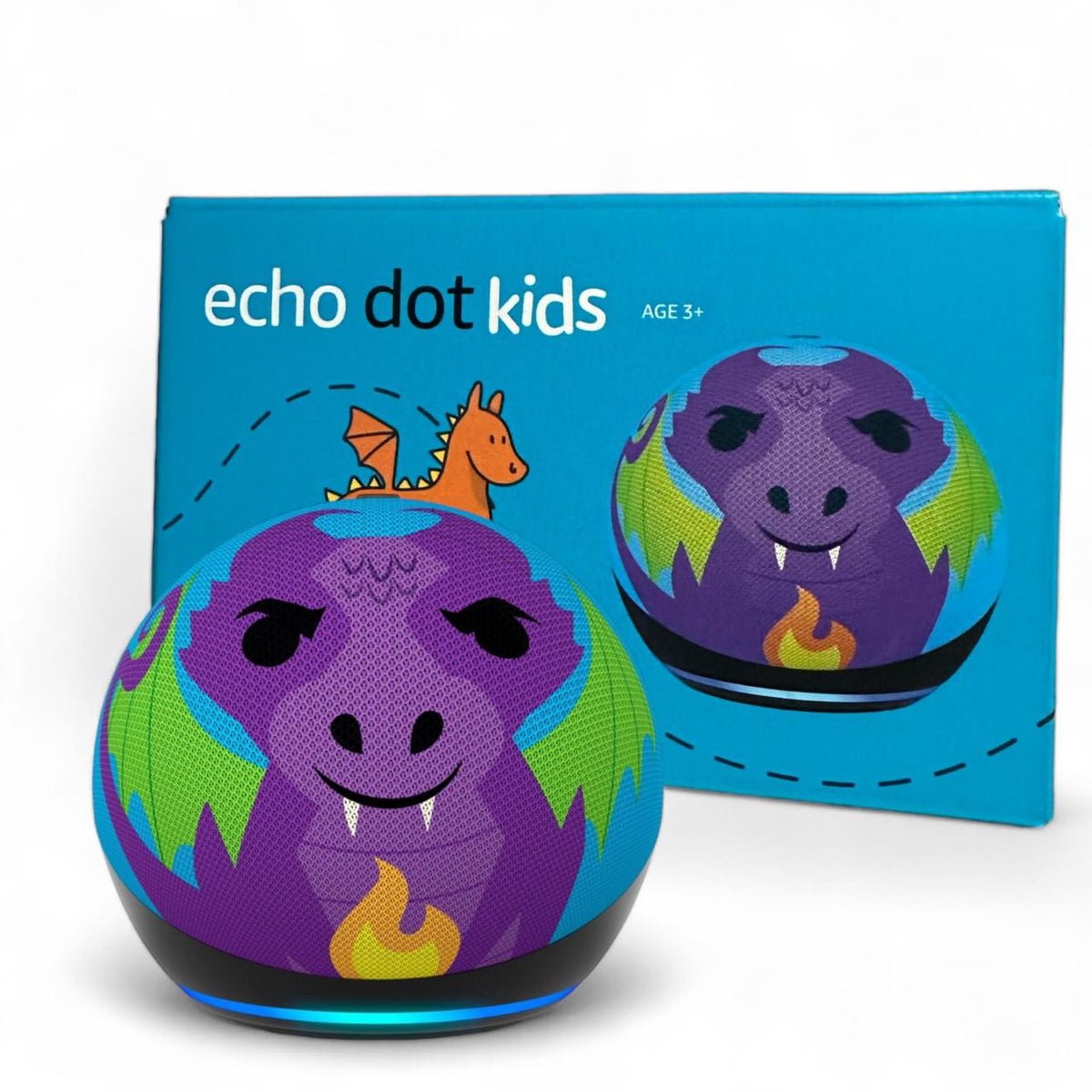 Echo Dot Kids Dragón: El Compañero Inteligente y Fantástico para los Pequeños Aventureros