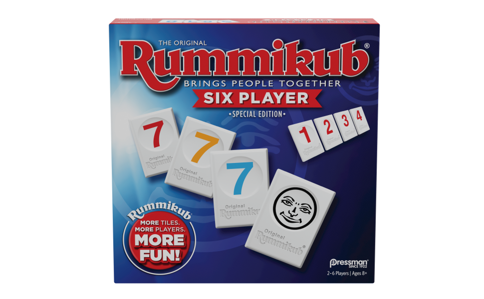 Rummikub Edición para seis jugadores el clásico juego de