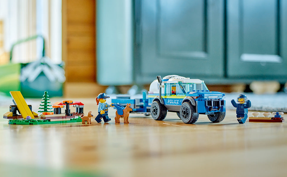 LEGO City Mobile 60369 - Coche de juguete para perros
